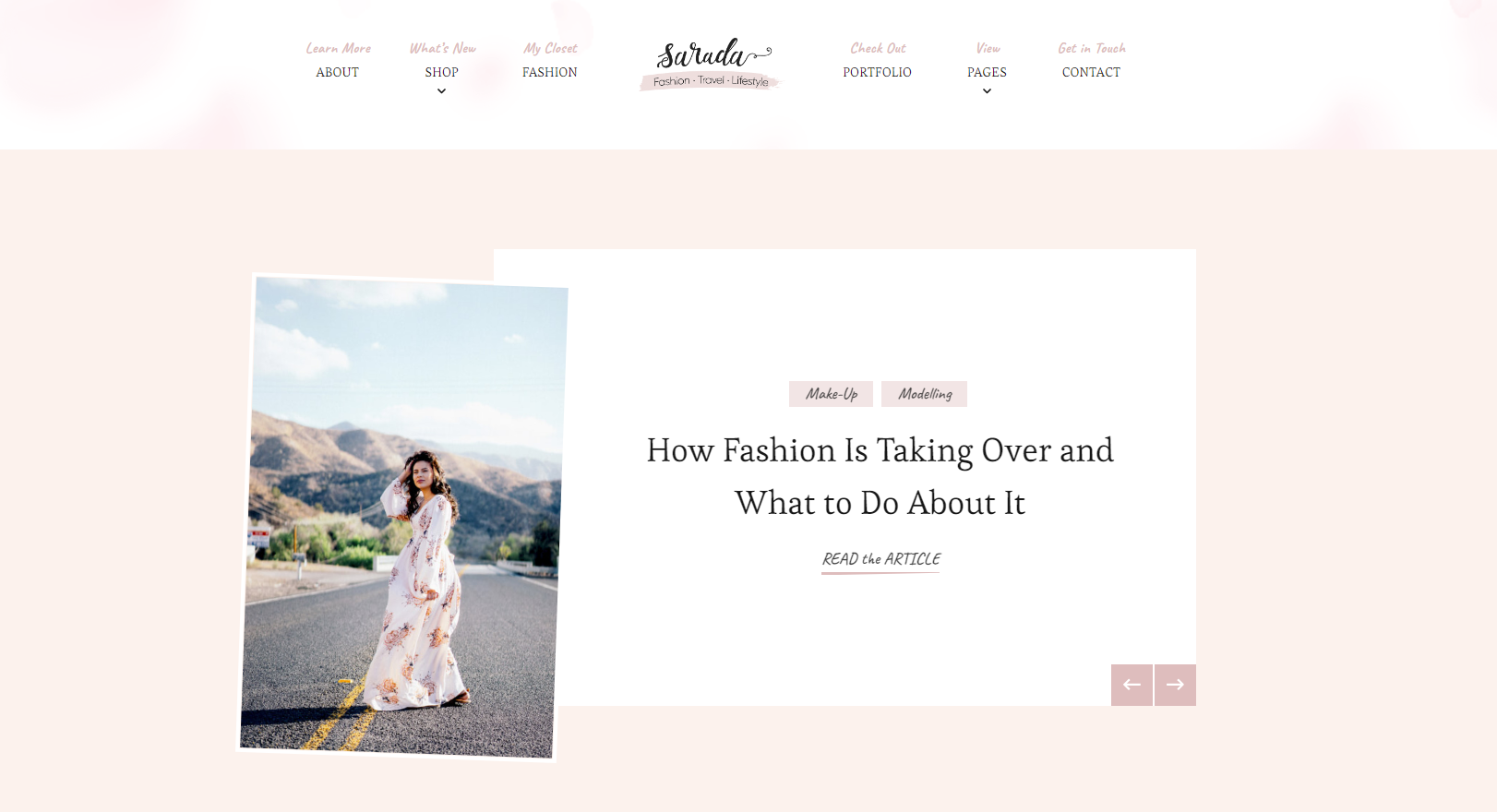 这个 WordPress 主题具有独特的滑块。