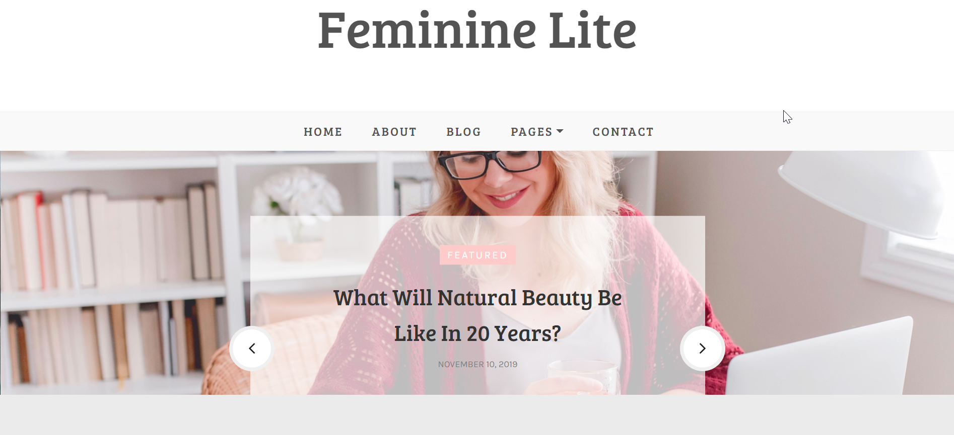 这个免费的 WordPress 主题有一个令人惊叹的全屏滑块。