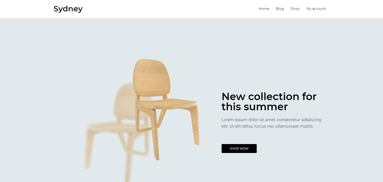 Sydney adalah tema WordPress yang memiliki tampilan sederhana dan elegan.