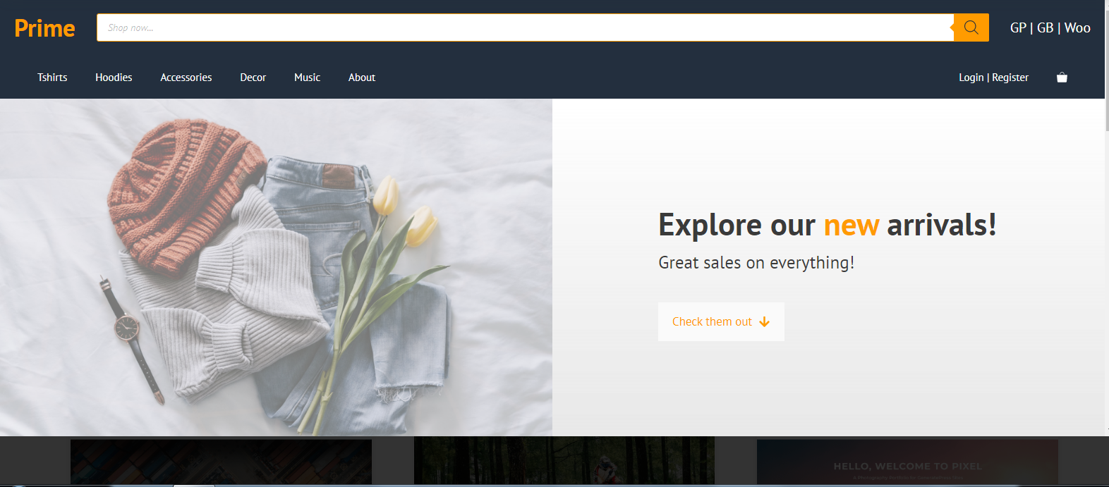Tema WordPress ini menyediakan banyak demo cantik dalam gaya minimalis.