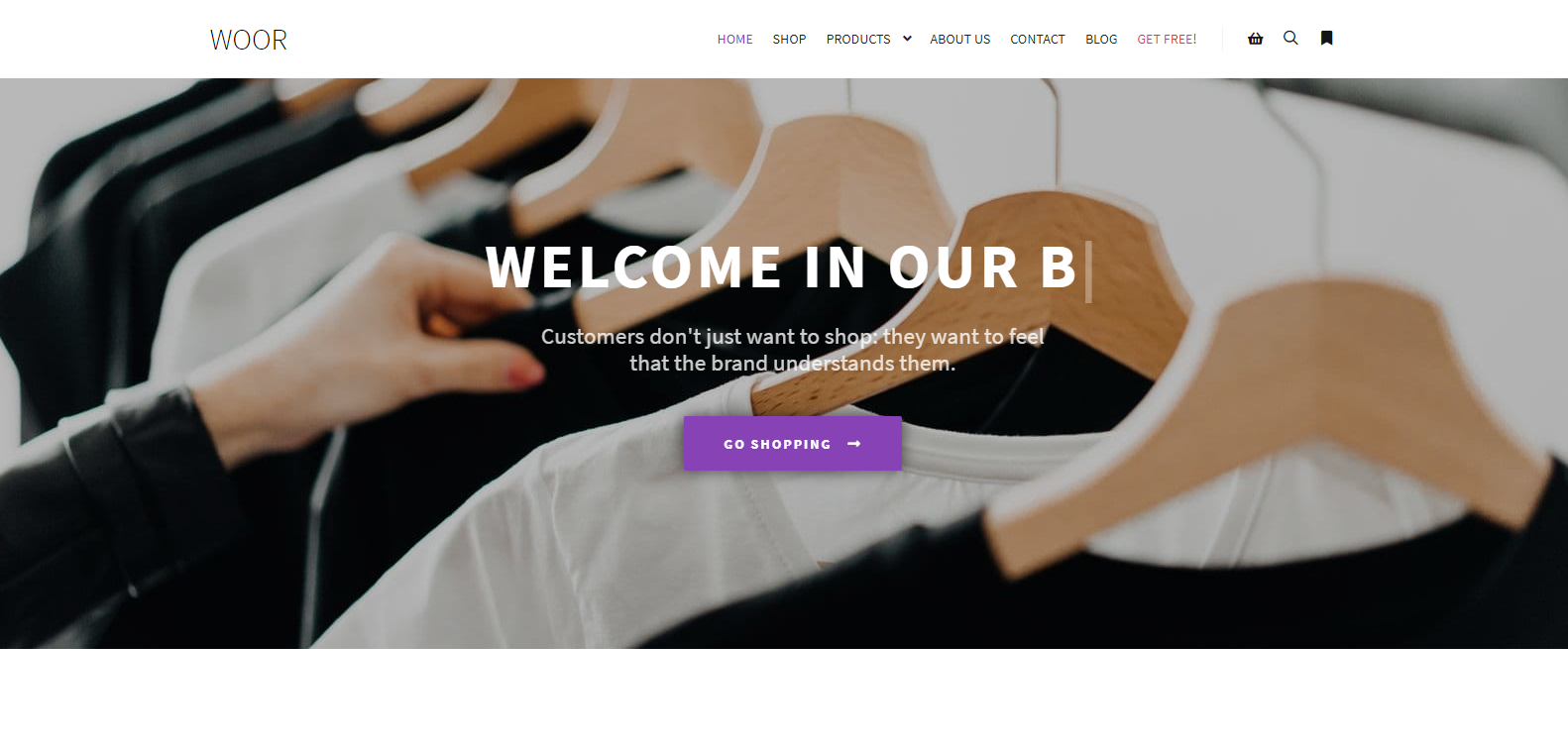 Tema minimalis ini memiliki banyak fitur yang berguna.