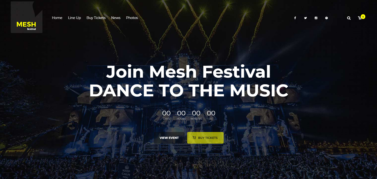 MEST adalah tema untuk acara atau festival musik yang semarak.