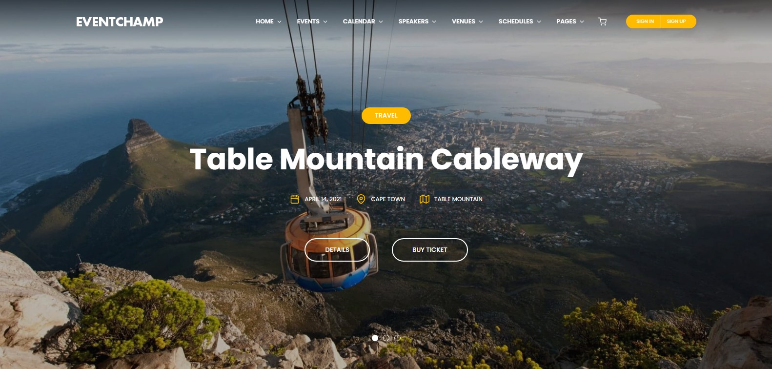 Tema sederhana ini untuk konferensi perusahaan atau acara pameran seni.