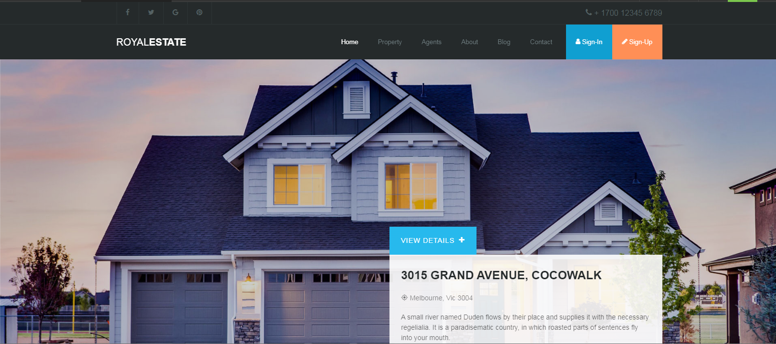 Royalestate 支持为您的外国客户准备翻译功能。