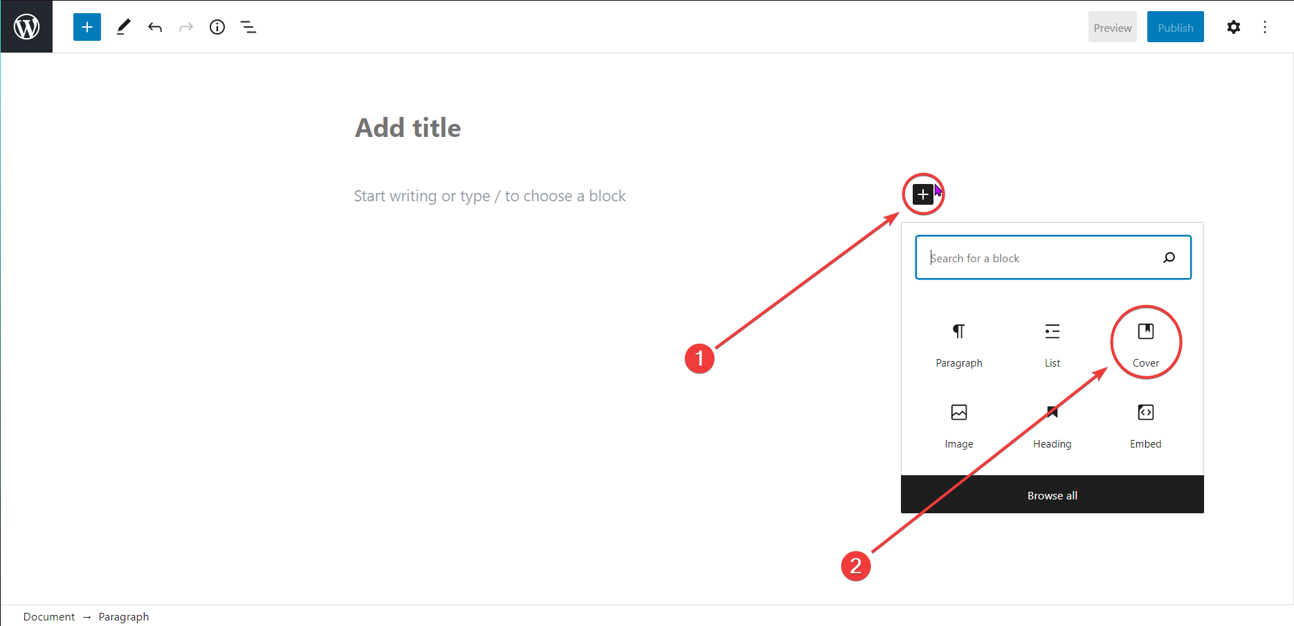 首先,為背景圖像添加一個封面塊。