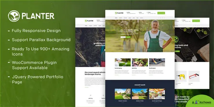 Planter – 园林绿化和草坪 WordPress 主题