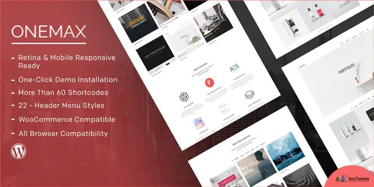 OneMax – 响应式多用途 WordPress 主题
