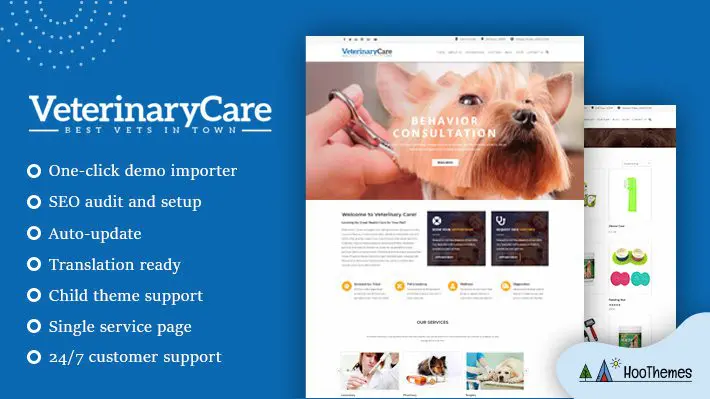 VetBox - موضوع وورد للطب البيطري ورعاية الحيوانات الأليفة