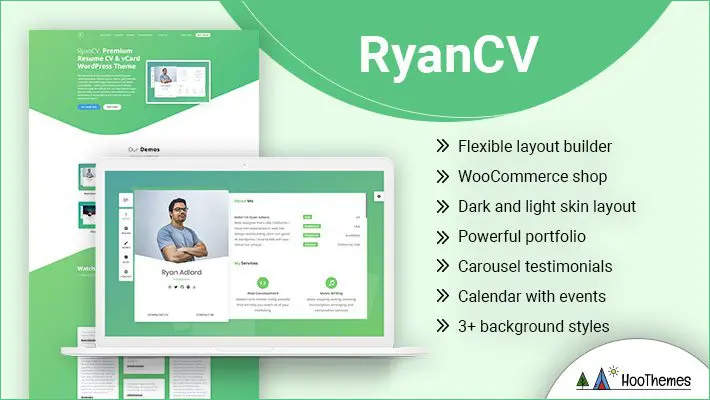 RyanCV الشخصية العلامة التجارية وورد الموضوع