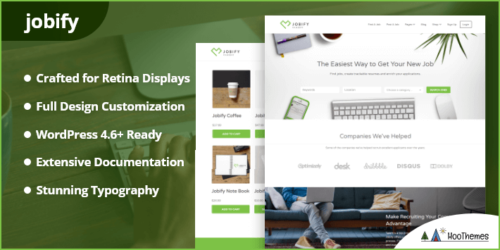 Jobify-求人掲示板で最も簡単なWordPressテーマ