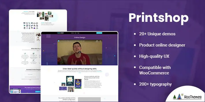 Printshop - Tema de impresión adaptable de WordPress