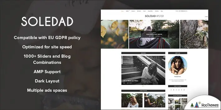 Soledad - Temas de Blog WordPress Multi-Concept