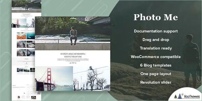 PhotoMe 포트폴리오 WordPress 테마