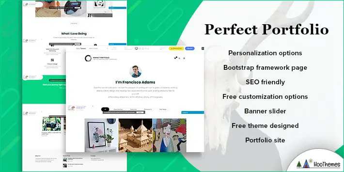 완벽한 포트폴리오 무료 WordPress 테마