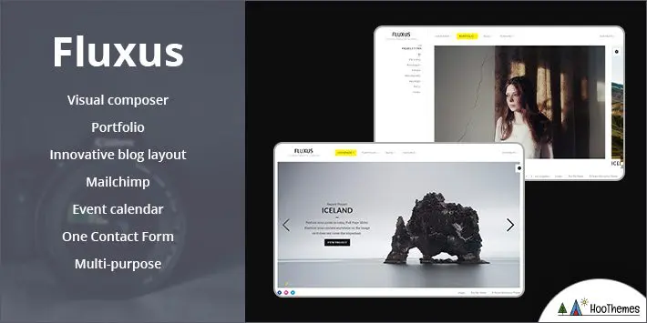 Fluxus - Tema portfolio per fotografi