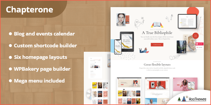 ChapterOne - Tema libreria ed editore