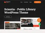 Tema WP della libreria Scientia