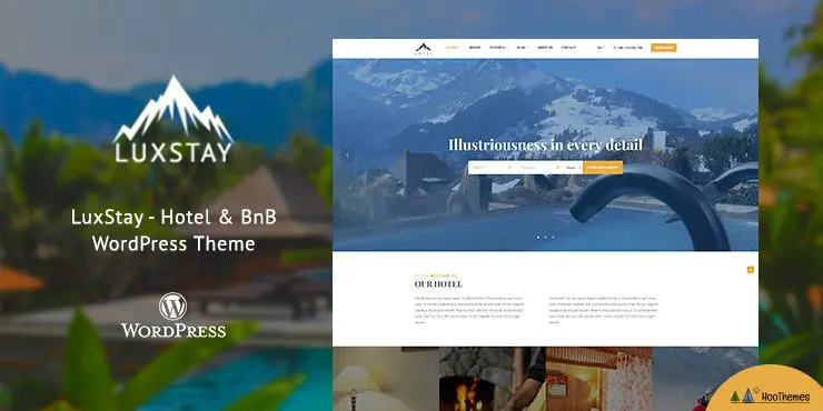 LuxStay - 酒店和 BnB WordPress 主题