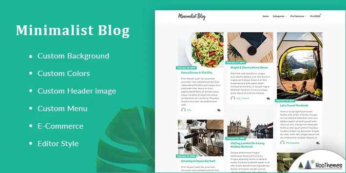 Temi WordPress per blog minimalisti