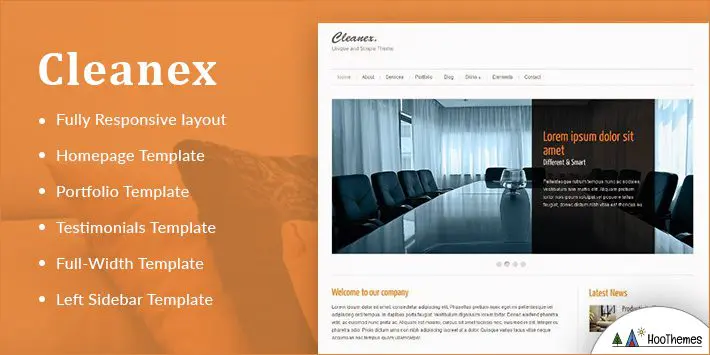 Temi WordPress minimalisti Cleanex