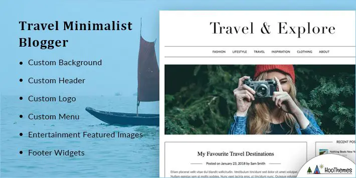 Temi WordPress per blogger minimalisti di viaggio