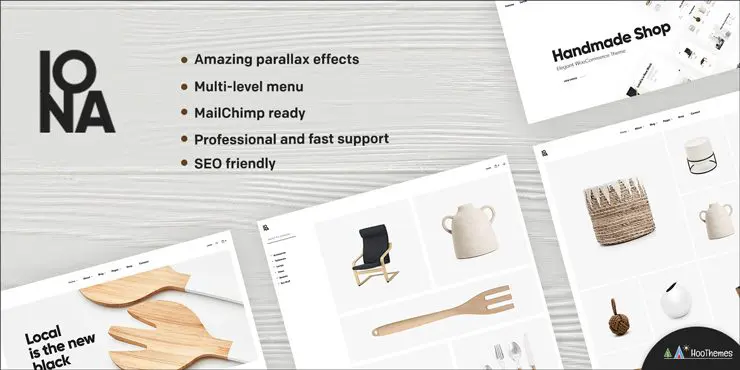 Iona - Tema de WordPress para tienda de artesanía y manualidades