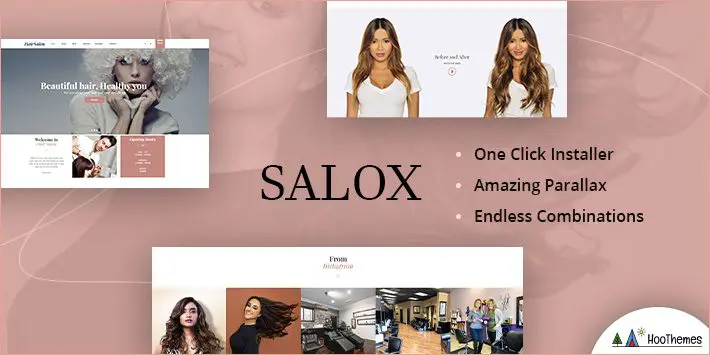 Salox - Tema WordPress per parrucchieri