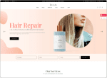 Lella Hair Salon WP Theme