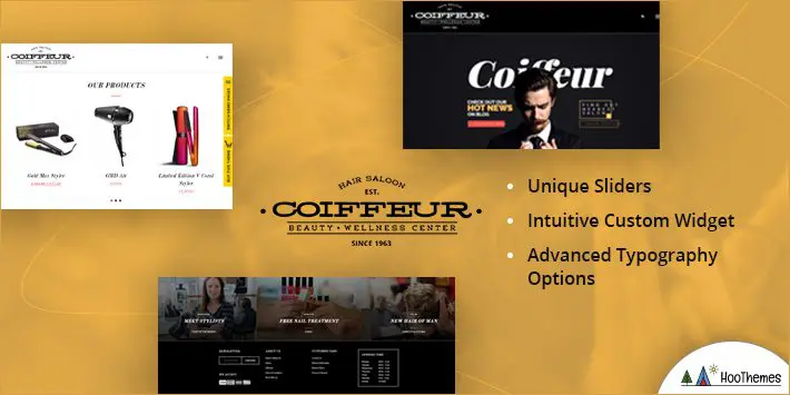 Coiffeur - Tema WordPress per parrucchieri