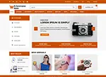 Tema del libro di vendita di negozio di e-commerce avanzato