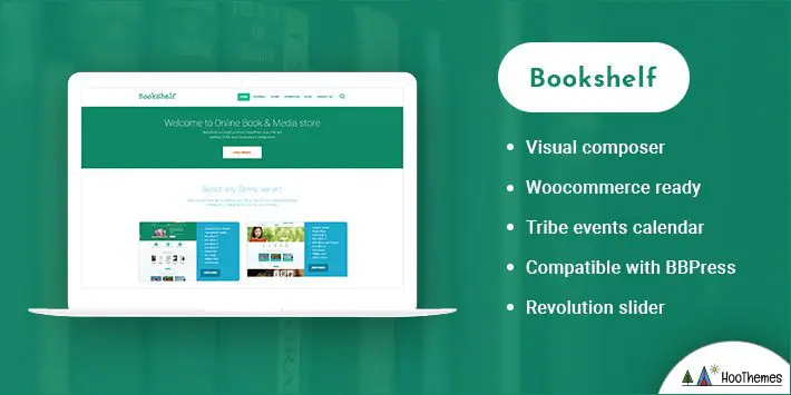 Scaffale - Tema WordPress per il negozio online di libri e media