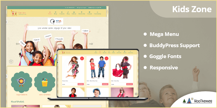 キッズゾーン-チルドレンワードプレス