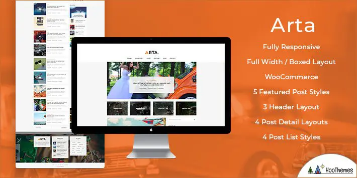 Arta 简单的 WordPress 主题
