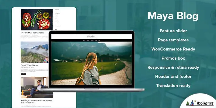 Maya Blog Temi WordPress per principianti