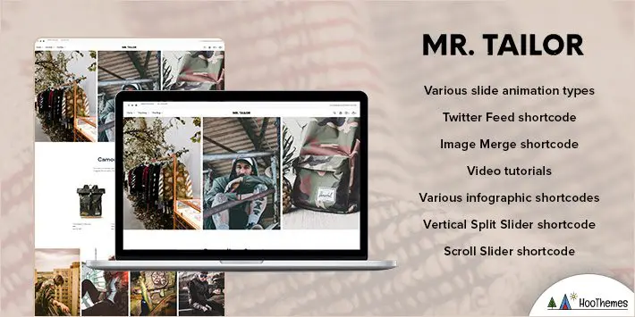 Mr. Tailor eCommerce Temi WordPress per principianti