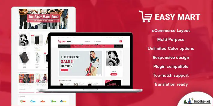 Temi WordPress gratuiti Easy Mart per principianti