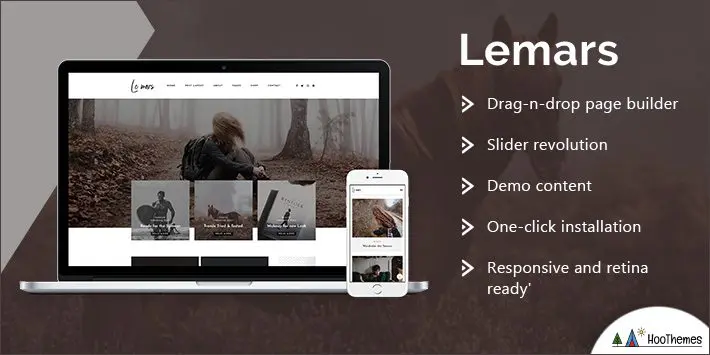Lemars - Tema WordPress per blog personale