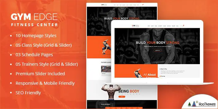 健身房边缘无障碍 WordPress 主题