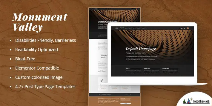 纪念碑谷无障碍 WordPress 主题