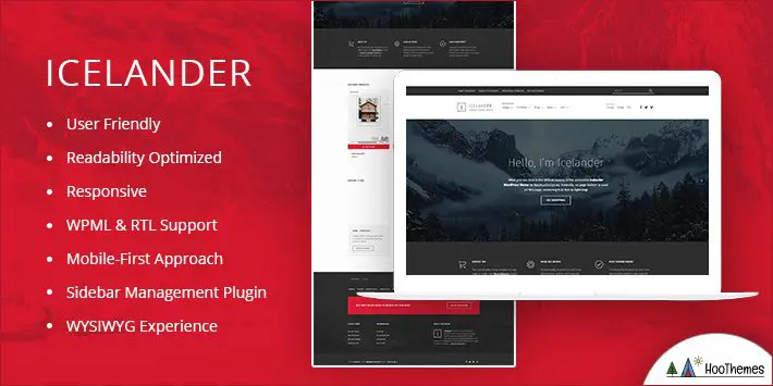 冰岛人无障碍 WordPress 主题