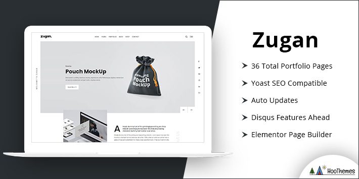 Thème WordPress Zugan Bootstrap