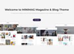 Thème MiniMag Bootstrap WP