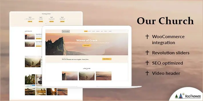 คริสตจักรของเรา - ธีมคริสตจักร WordPress