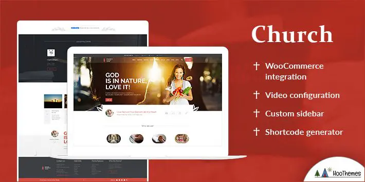 คริสตจักร - ธีมเวิร์ดเพรส