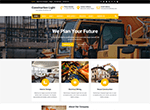 Construction Light WP Theme mit Slider