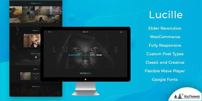 Lucille WordPress Theme mit Slider