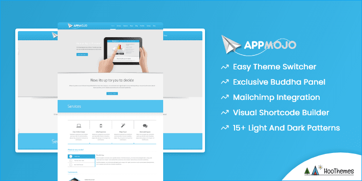 AppMojoランディングページWordPressテーマ