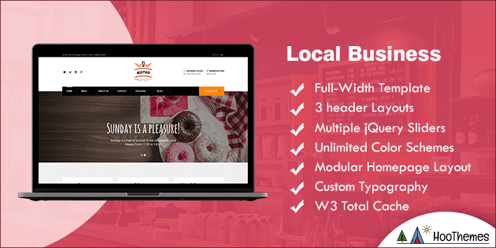 Tema WordPress Bisnis Lokal
