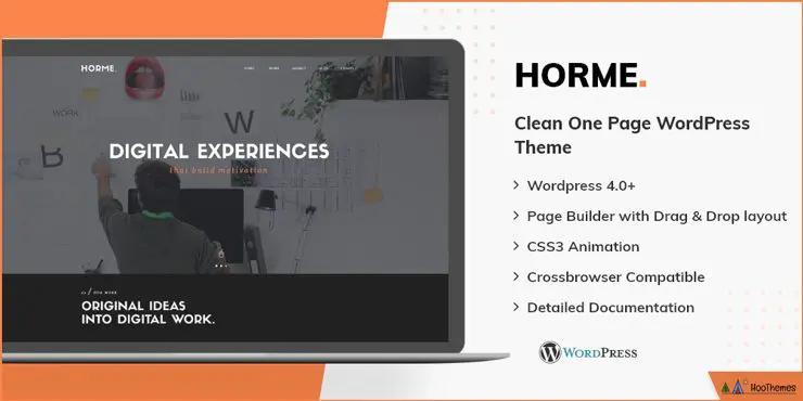 Horme1ページのWordPressテーマ