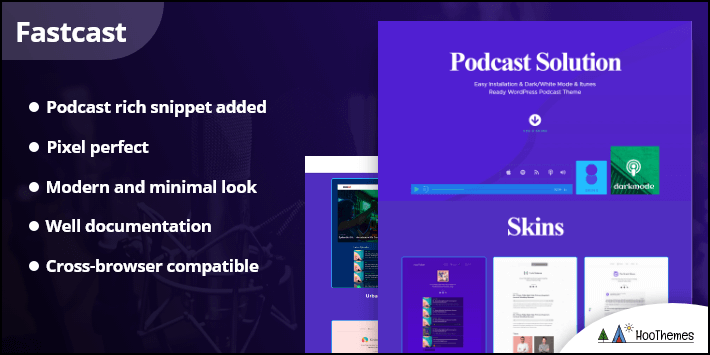 Fastcast - Podcast-WordPress-Theme